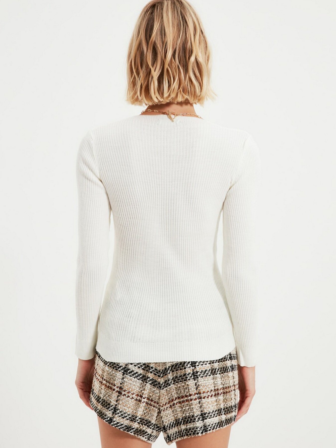 Джемпер Trendyol модель TWOAW20KZ0191/Ekru Фото