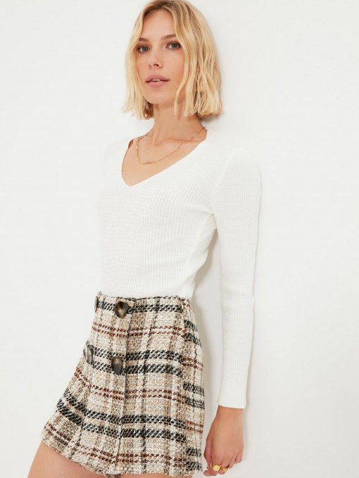 Джемпер Trendyol модель TWOAW20KZ0191/Ekru Фото