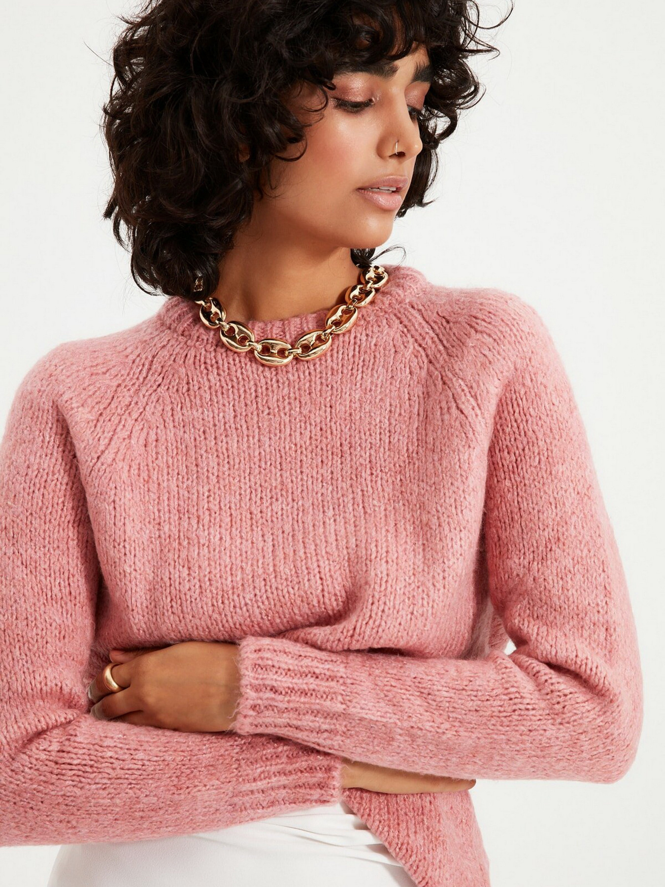 Джемпер Trendyol модель TWOAW20KZ0209/Gul Kurusu Фото