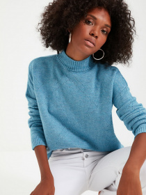 Джемпер Trendyol модель TWOAW20KZ0215/Mavi Фото