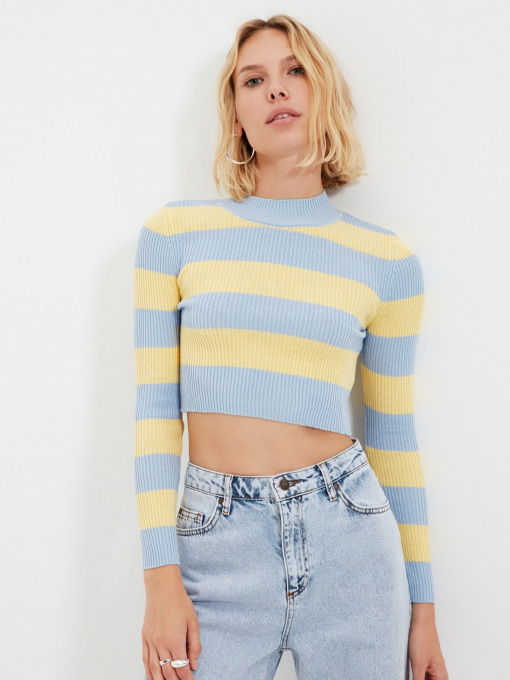 Джемпер Trendyol модель TWOAW20KZ0255/Acık Mavi Фото