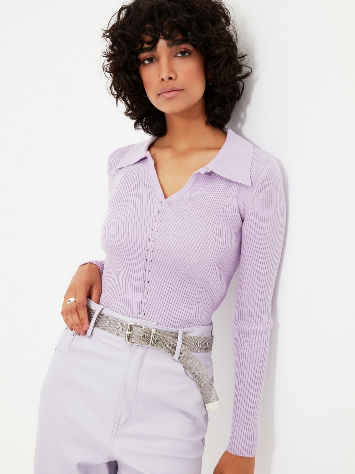 Джемпер Trendyol модель TWOAW20KZ0317/Lila Фото