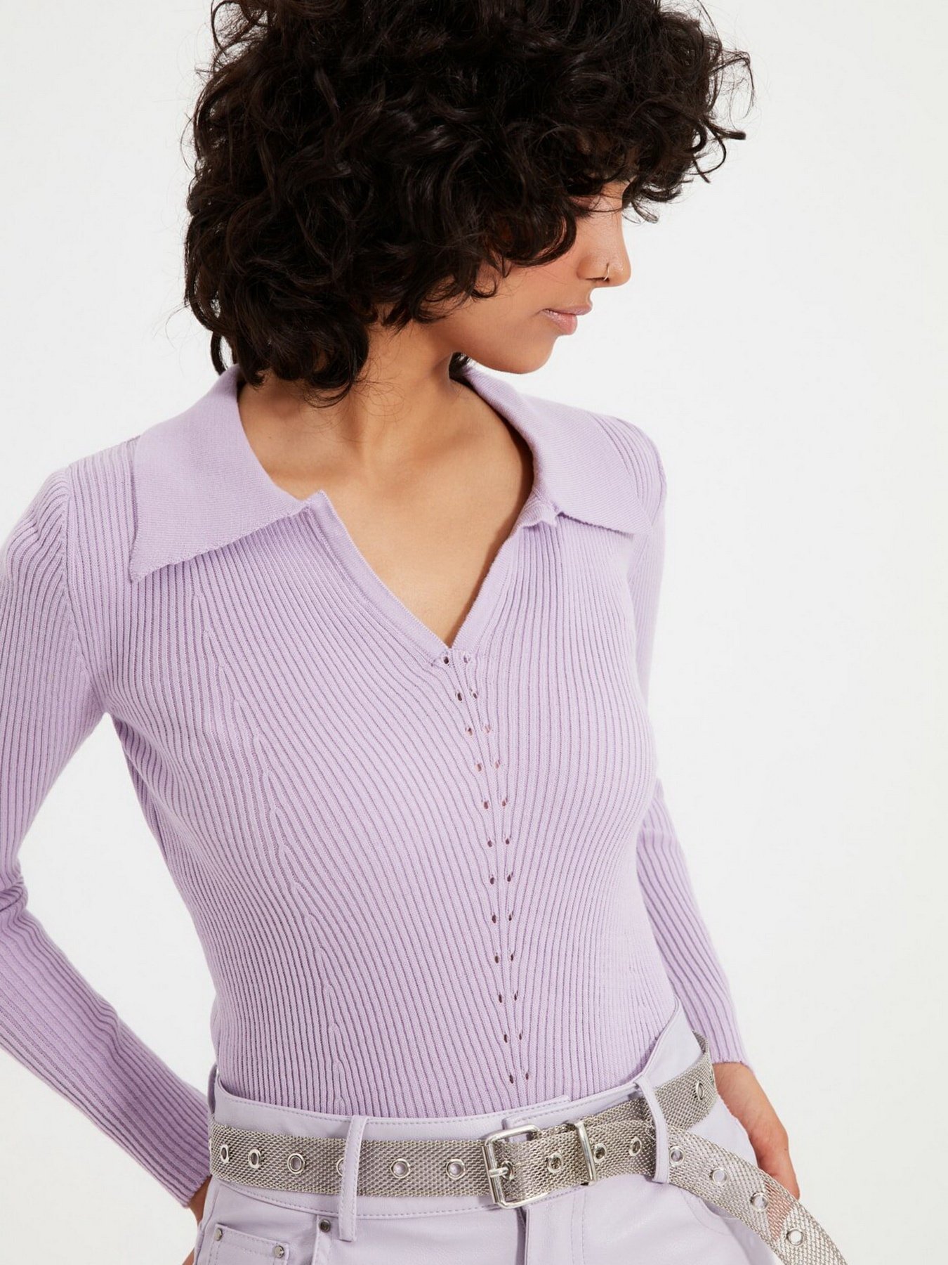 Джемпер Trendyol модель TWOAW20KZ0317/Lila Фото