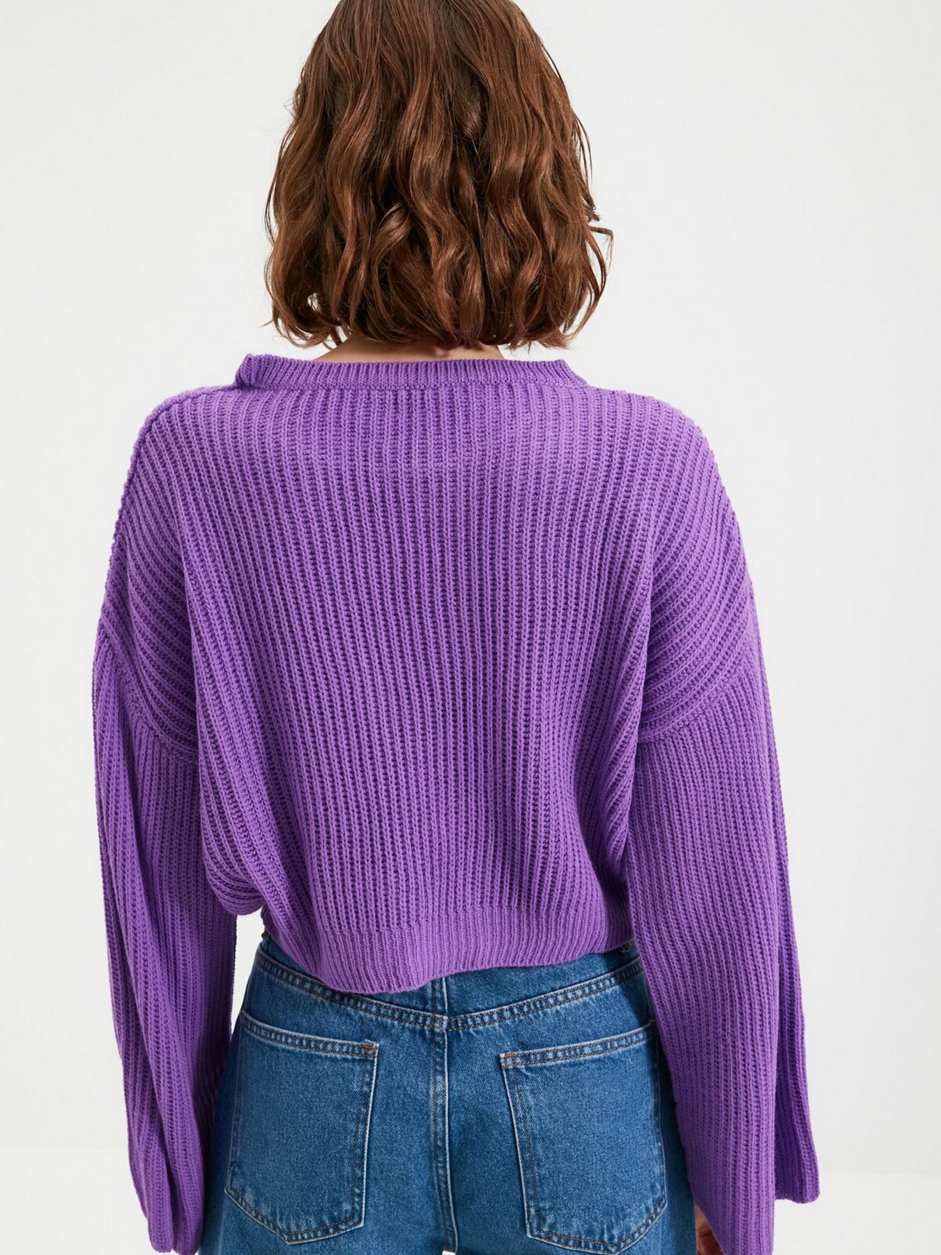 Джемпер Trendyol модель TWOAW20KZ0743/Mor Джемпер Trendyol модель TWOAW20KZ0743/Mor Фото