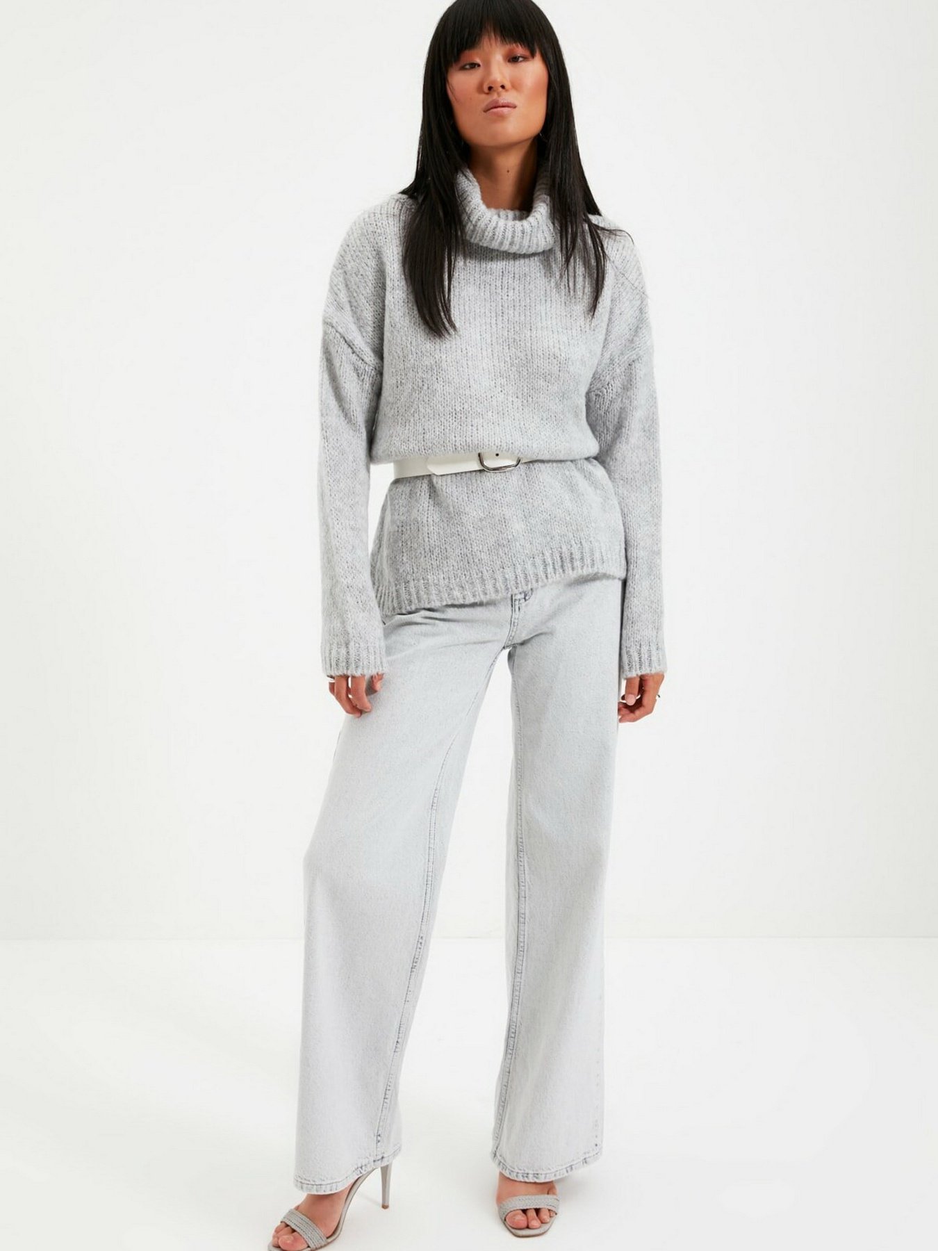 Джемпер Trendyol модель TWOAW20KZ1130/Gri Фото