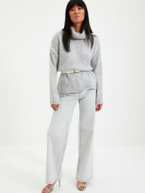 Джемпер Trendyol модель TWOAW20KZ1130/Gri Фото