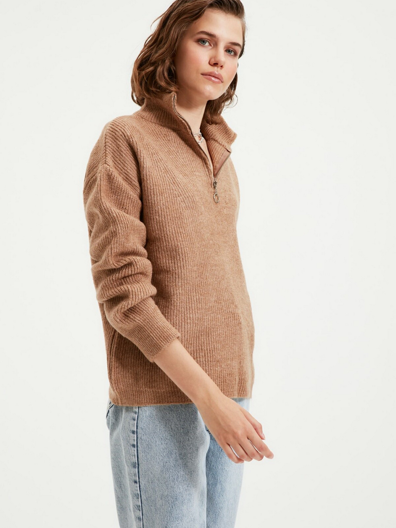 Джемпер Trendyol модель TWOAW20XS0009/Camel Фото