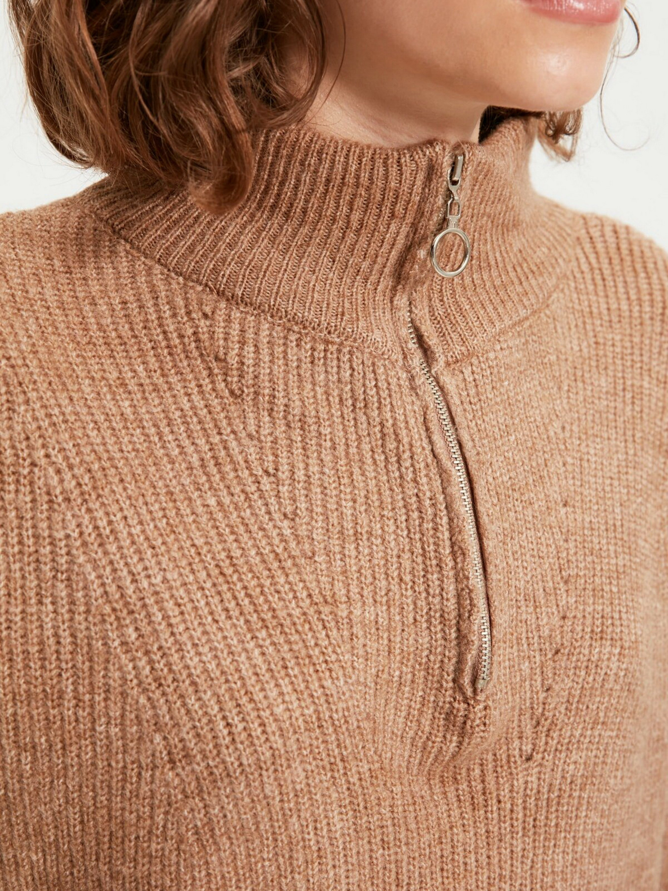 Джемпер Trendyol модель TWOAW20XS0009/Camel Фото