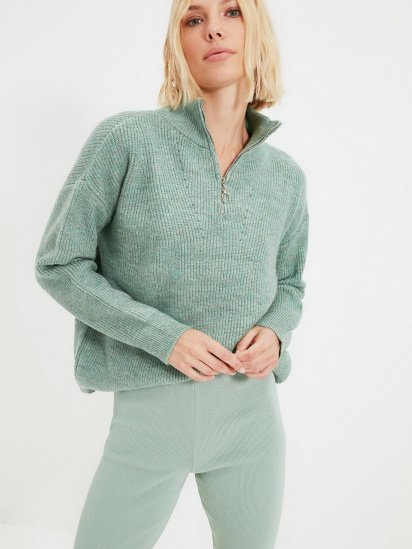 Джемпер Trendyol модель TWOAW20XS0009/Mint — фото 4 - INTERTOP