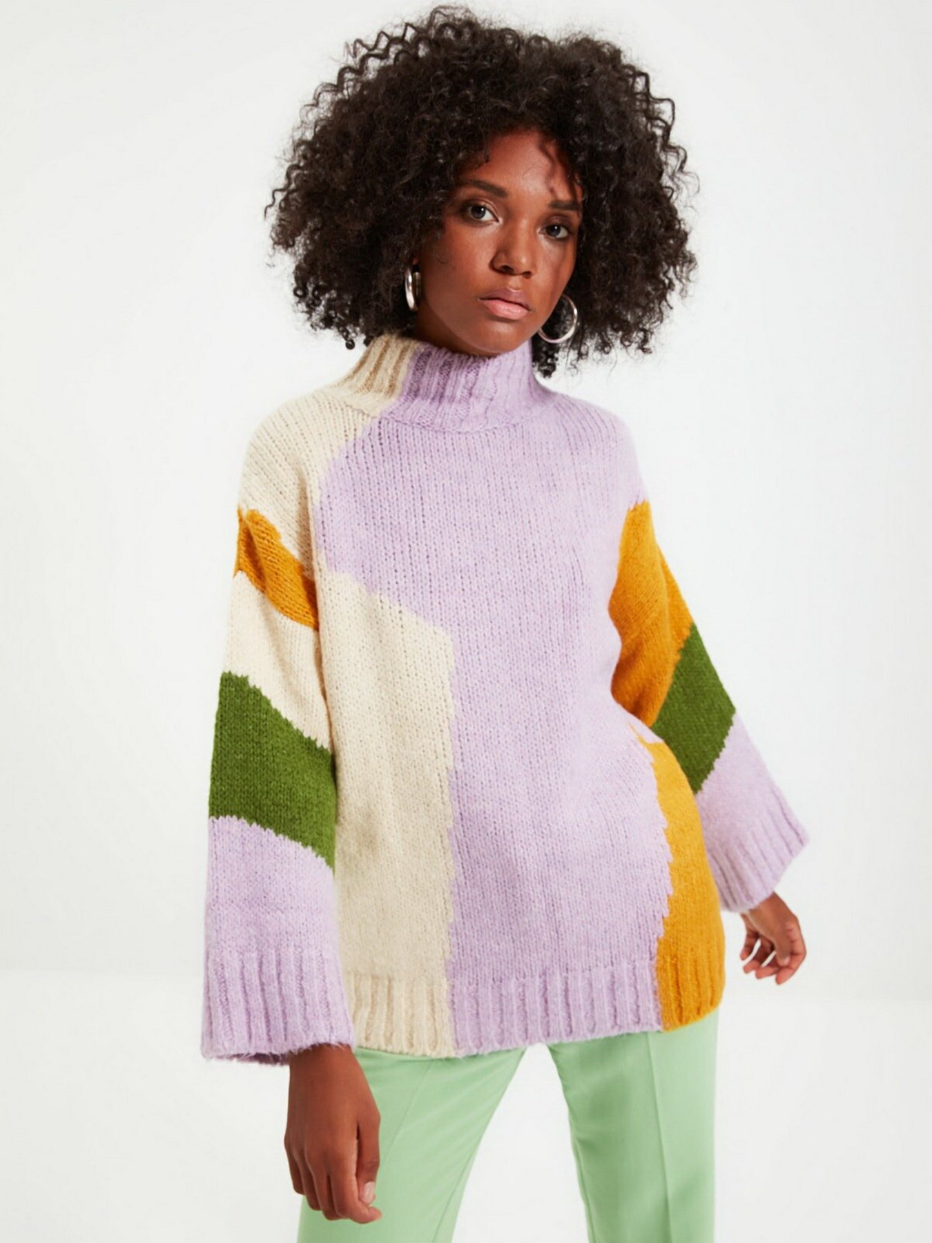 Джемпер Trendyol модель TWOAW20XS0047/Lila Фото