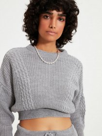 Повседневный костюм Trendyol модель TWOAW21AU0047/Gri Повседневный костюм Trendyol модель TWOAW21AU0047/Gri Фото