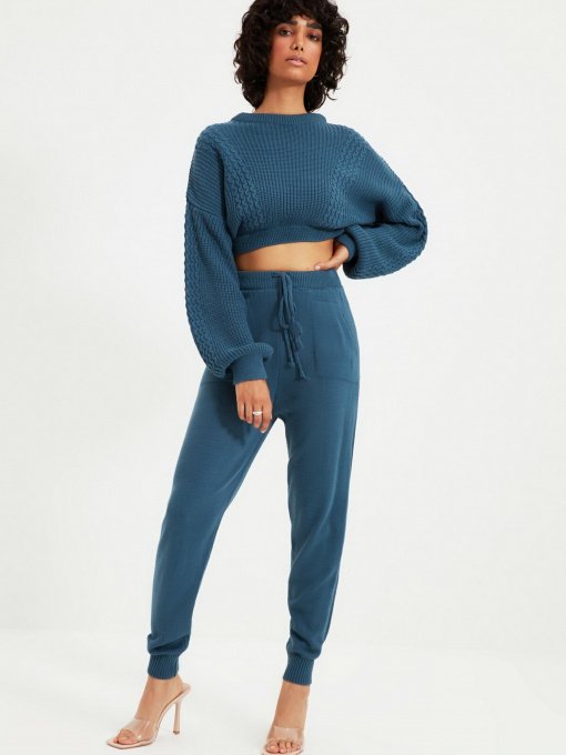Повсякденний костюм Trendyol модель TWOAW21AU0047/Indigo Фото