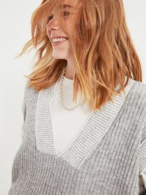 Жилет Trendyol модель TWOAW21BZ0014/Gri Фото