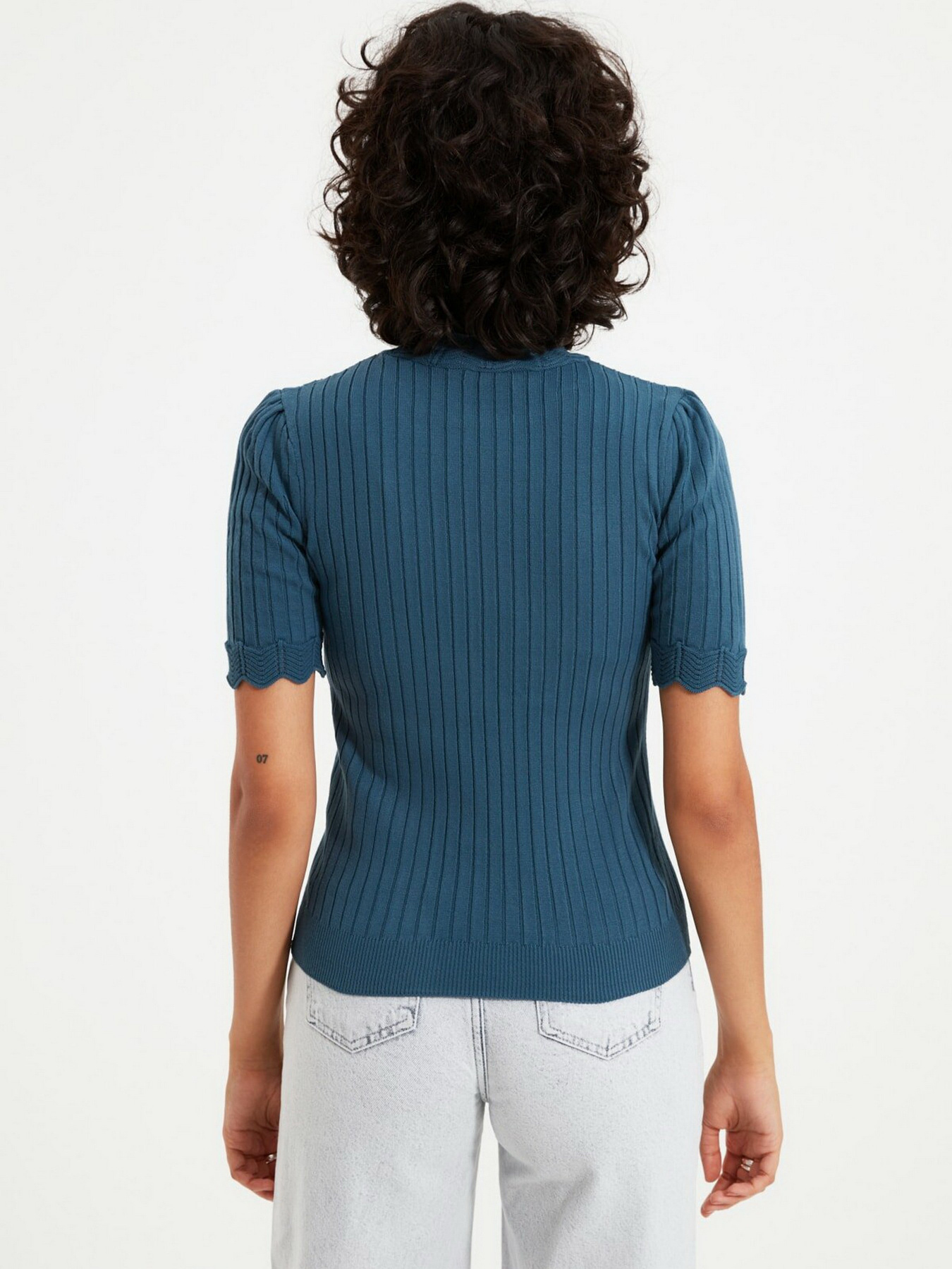 Футболки и поло Trendyol модель TWOAW21BZ0032/Indigo Фото