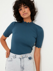 Футболки и поло Trendyol модель TWOAW21BZ0032/Indigo Фото