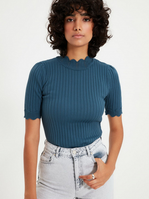 Футболки и поло Trendyol модель TWOAW21BZ0032/Indigo Фото