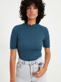 Футболки и поло Trendyol модель TWOAW21BZ0032/Indigo Фото