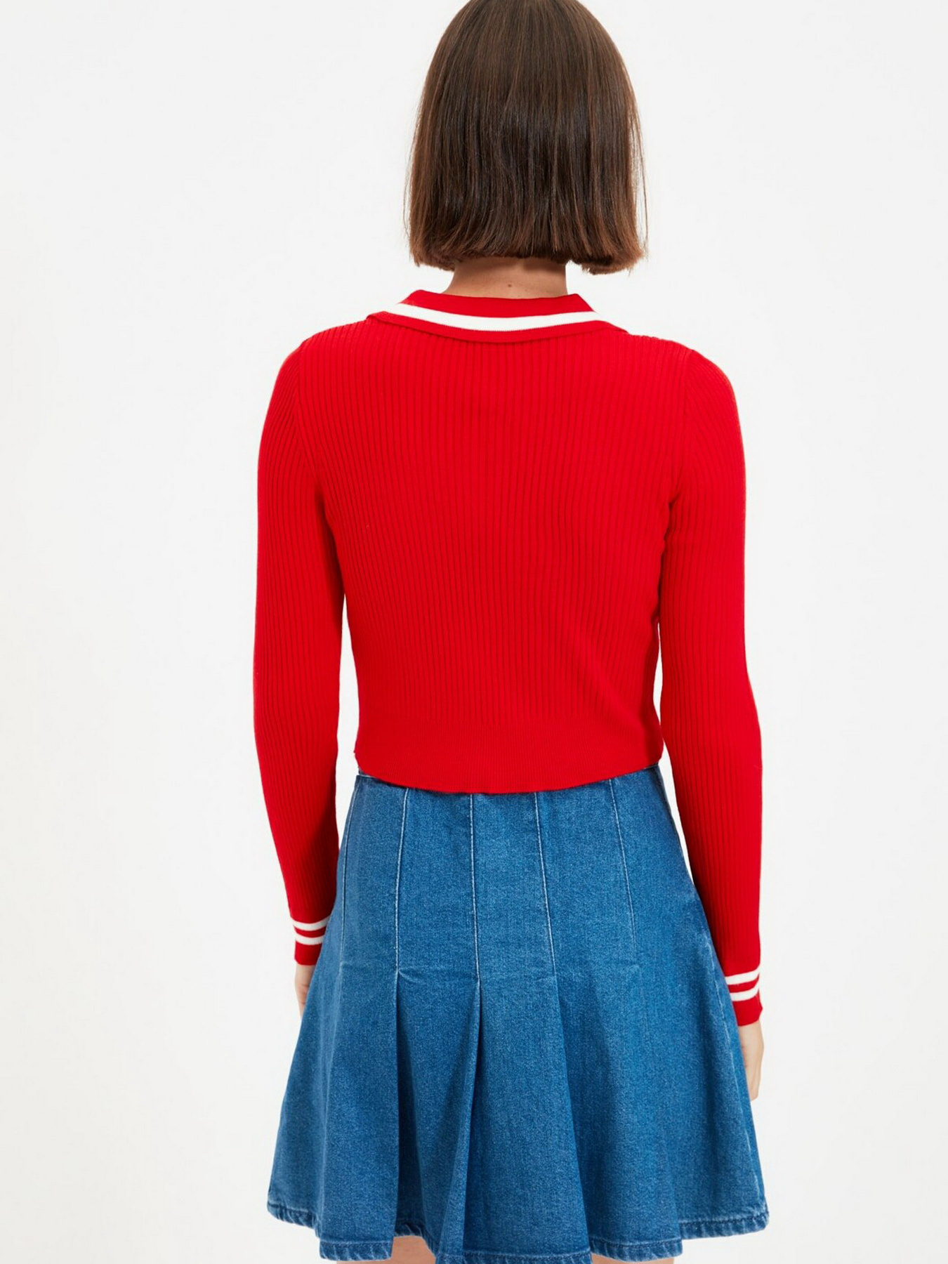 Топ Trendyol модель TWOAW21BZ1007/Kirmizi Фото