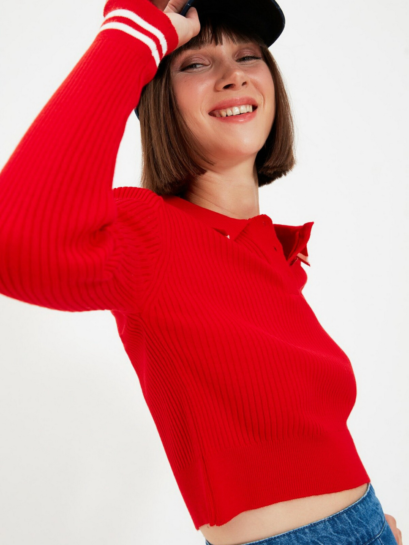 Топ Trendyol модель TWOAW21BZ1007/Kirmizi Фото