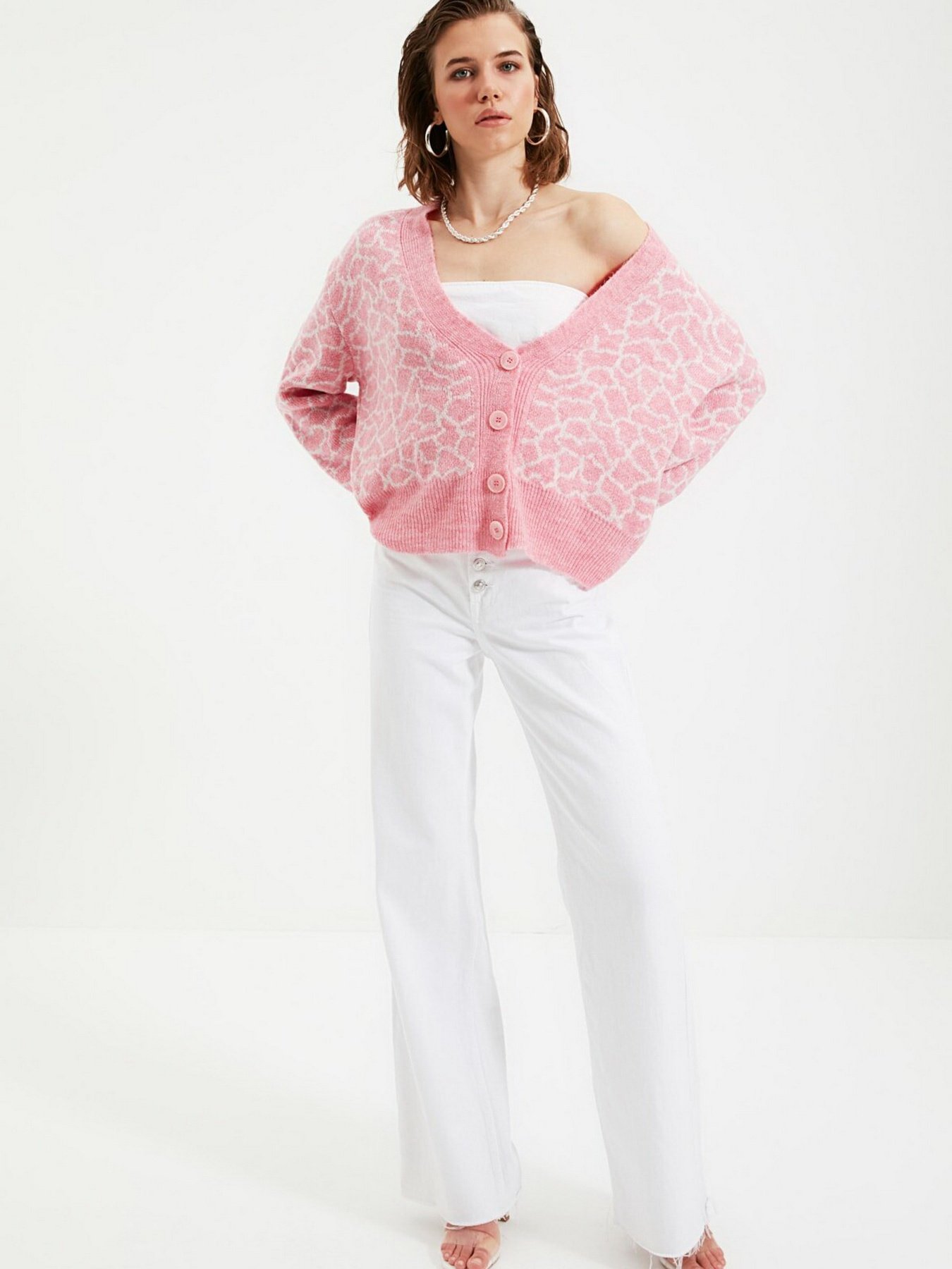 Кардиган Trendyol модель TWOAW21HI0005/Pudra Фото