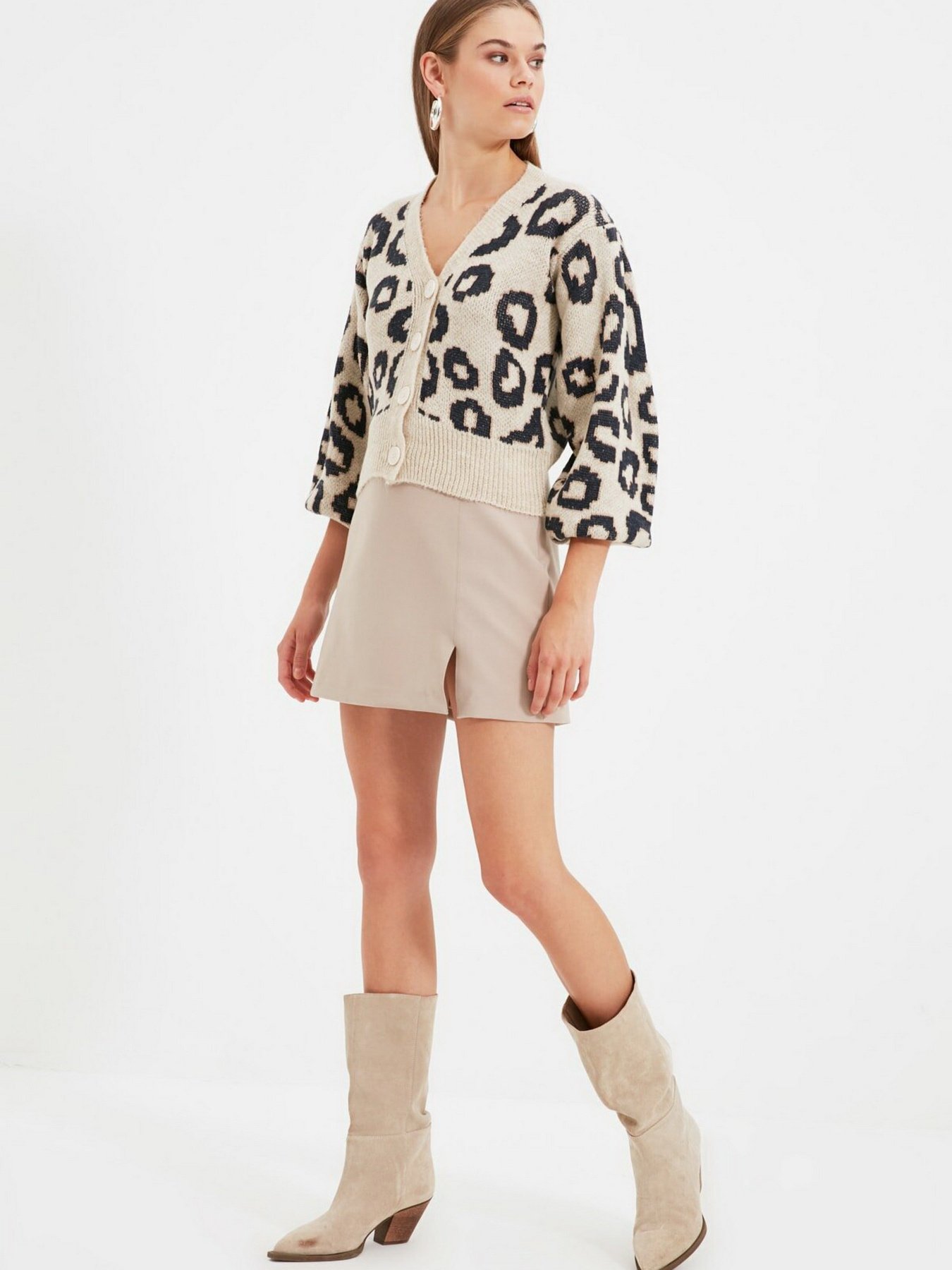 Кардиган Trendyol модель TWOAW21HI0007/Bej Фото