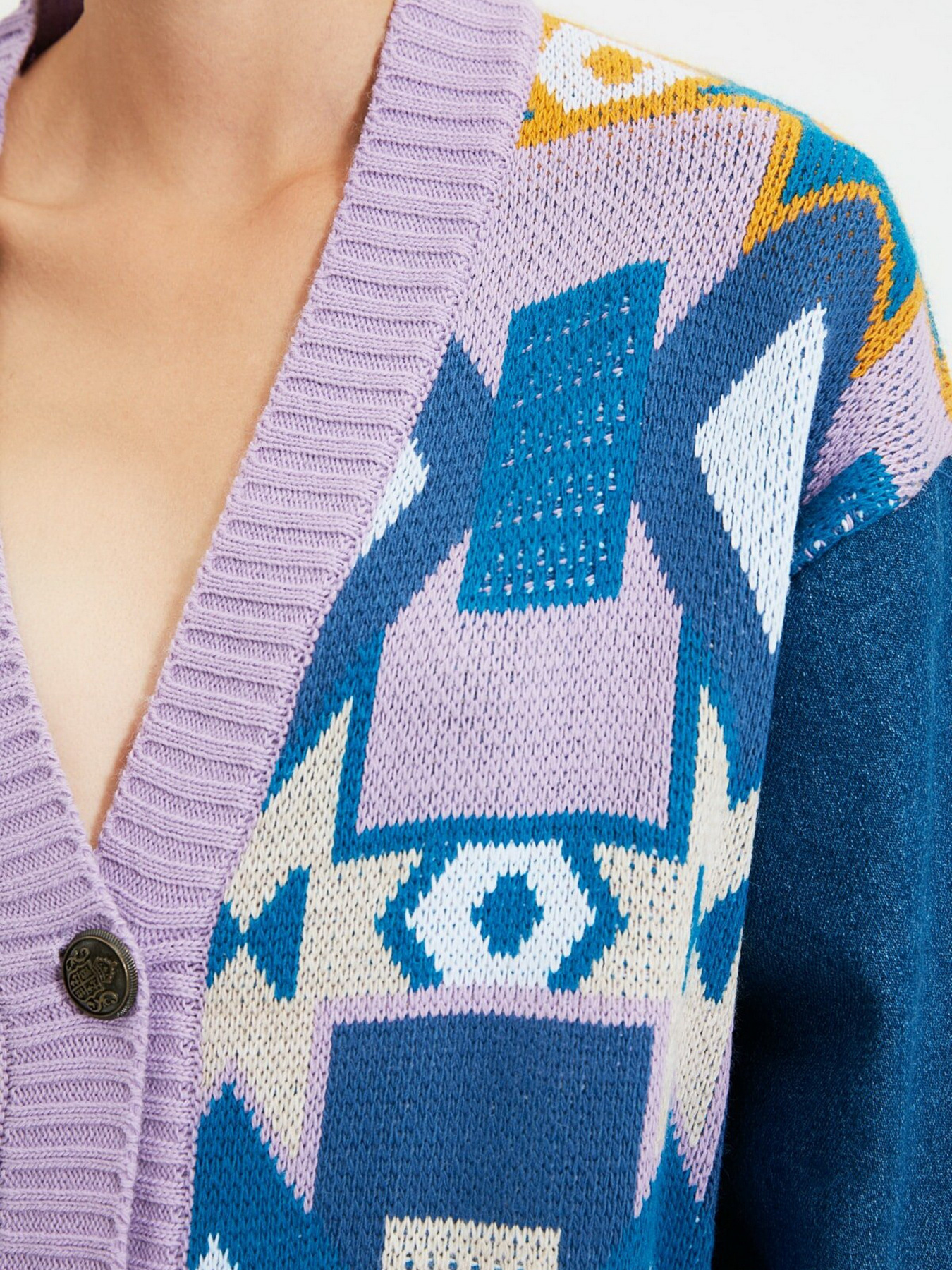 Кардиган Trendyol модель TWOAW21HI0016/Lila Фото