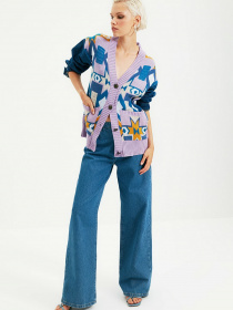 Кардиган Trendyol модель TWOAW21HI0016/Lila Фото