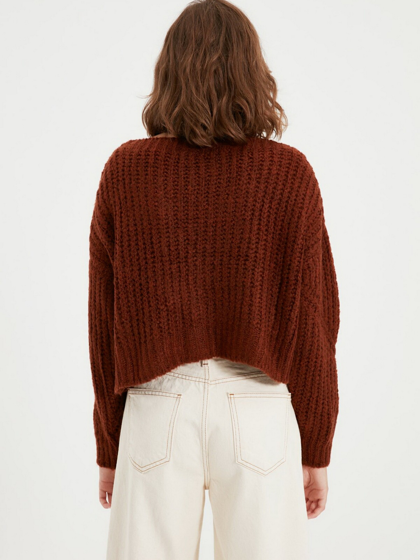 Кардиган Trendyol модель TWOAW21HI0017/Kiremit Фото