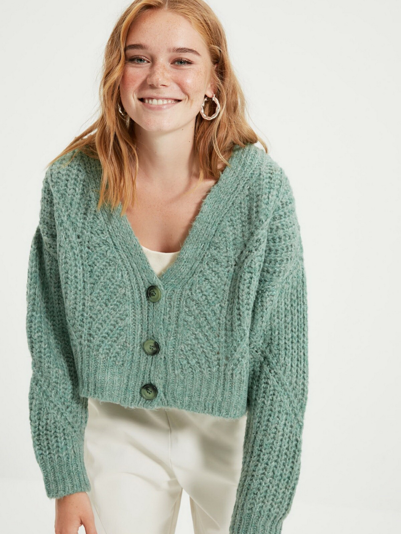 Кардиган Trendyol модель TWOAW21HI0017/Mint Фото