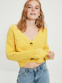 Кардиган Trendyol модель TWOAW21HI0017/Sari Фото