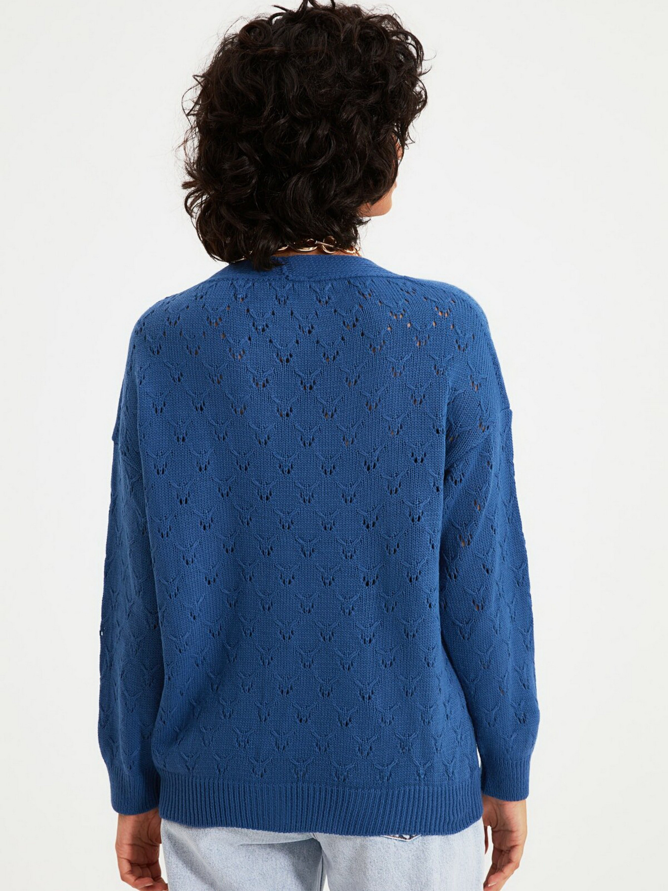 Кардиган Trendyol модель TWOAW21HI0108/Mavi Фото