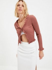 Кардиган Trendyol модель TWOAW21HI0132/Gul Kurusu Фото