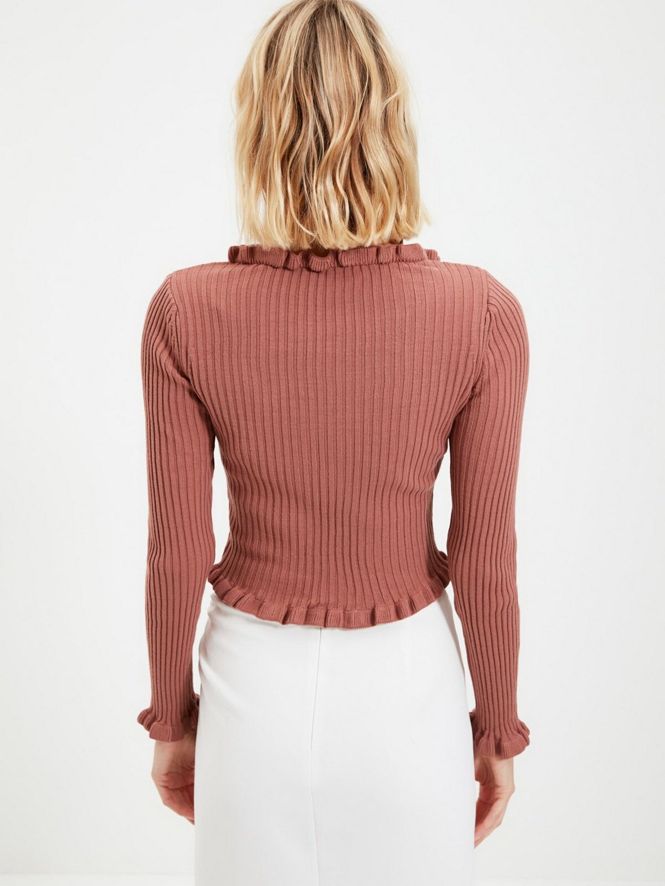 Кардиган Trendyol модель TWOAW21HI0132/Gul Kurusu Фото