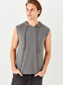 Майки Trendyol модель TMNSS19SE0124/Antrasit Фото