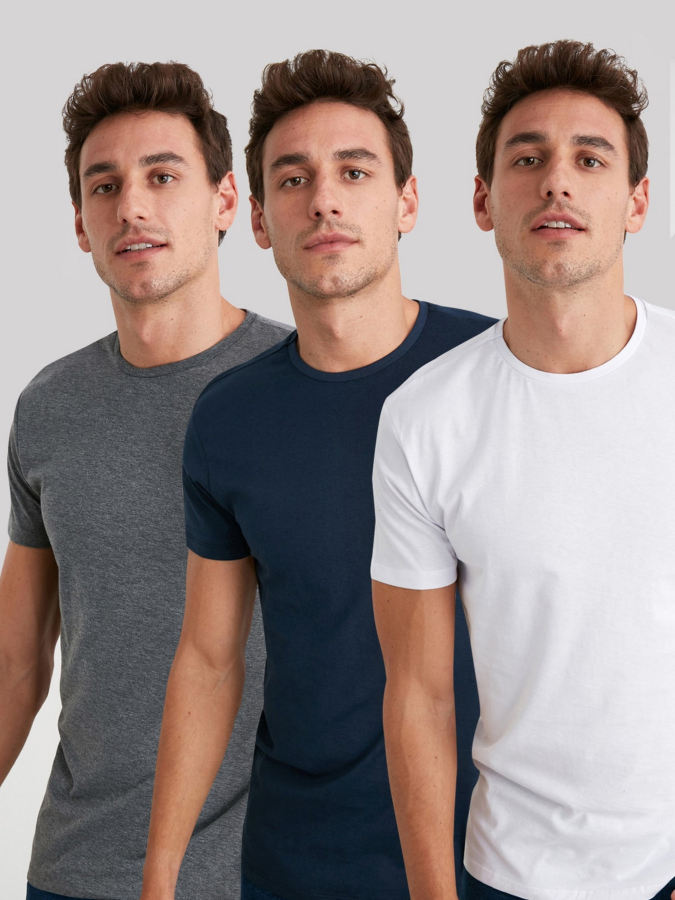 Набор футболок Trendyol модель TMNSS19BO0006/Cok Renkli Фото