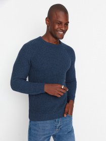 Джемпер Trendyol модель TMNAW20KZ1451/Indigo Фото