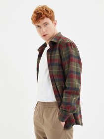 Сорочка Trendyol модель TMNAW21GO0024/Haki Фото