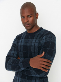 Джемпер Trendyol модель TMNAW21KZ0369/Indigo Фото