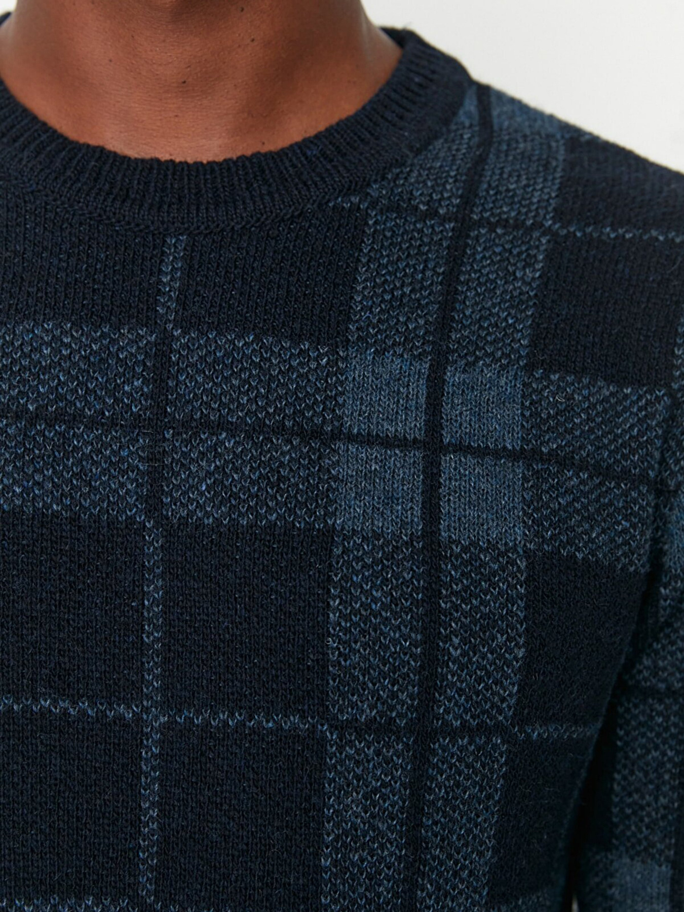 Джемпер Trendyol модель TMNAW21KZ0369/Indigo Джемпер Trendyol модель TMNAW21KZ0369/Indigo Фото