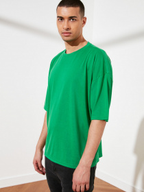 Футболки и поло Trendyol модель TMNSS21TS0811/Yesil Фото