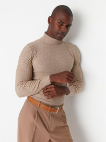 Гольф Trendyol модель TMNAW21KZ0575/Bej Гольф Trendyol модель TMNAW21KZ0575/Bej Фото