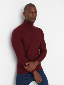 Гольф Trendyol модель TMNAW21KZ0575/Bordo Фото