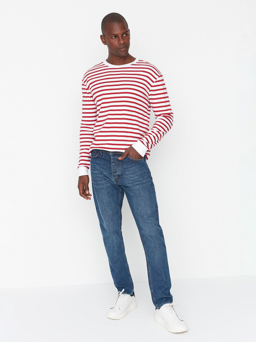 Завужені джинси Trendyol модель TMNAW22JE0048/Indigo Фото