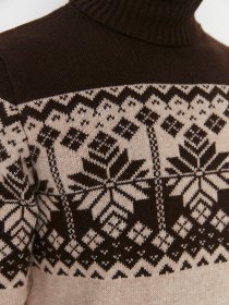 Свитер Trendyol модель TMNAW22KZ0296/Kahverengi Фото