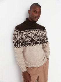 Свитер Trendyol модель TMNAW22KZ0296/Kahverengi Фото