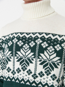 Свитер Trendyol модель TMNAW22KZ0296/Zumrut Yesili Фото