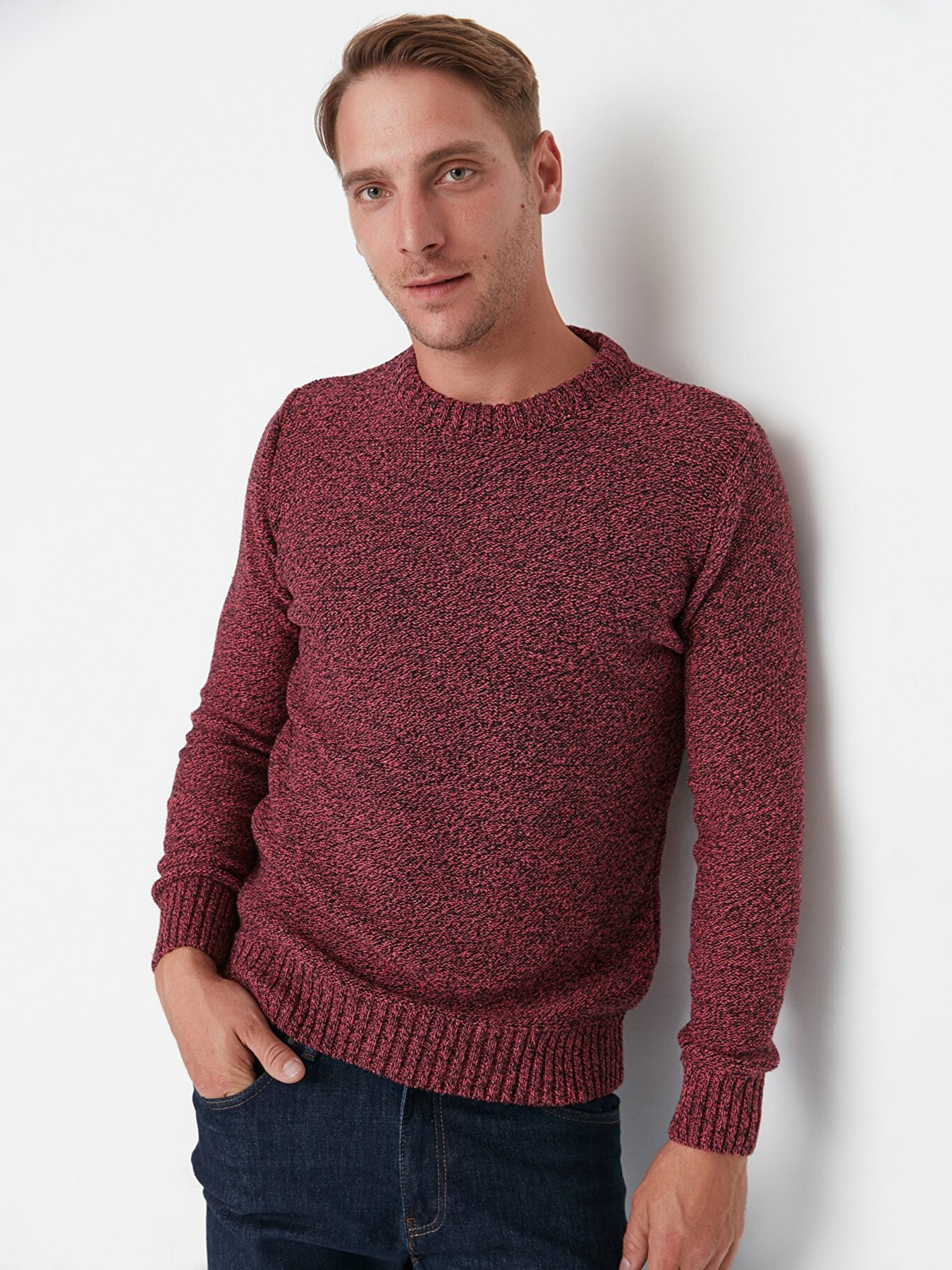 Джемпер Trendyol модель TMNAW22KZ0401/Gul Kurusu Фото