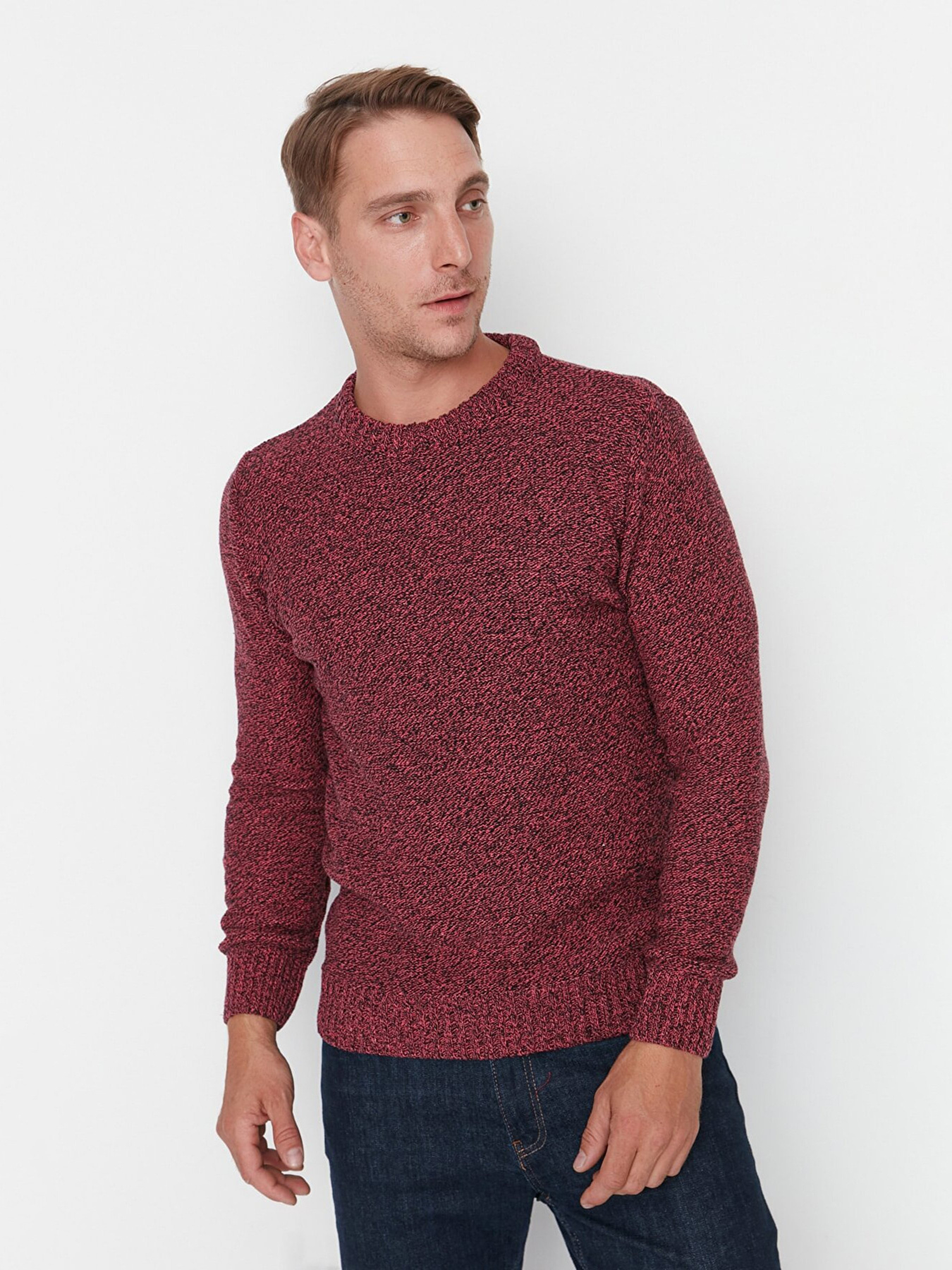 Джемпер Trendyol модель TMNAW22KZ0401/Gul Kurusu Джемпер Trendyol модель TMNAW22KZ0401/Gul Kurusu Фото