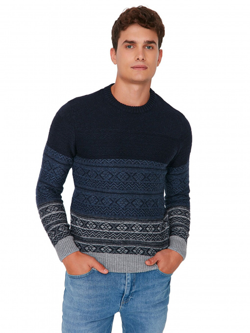 Джемпер Trendyol модель TMNAW22KZ2015/Lacivert Фото