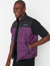 Жилет с утеплителем Trendyol модель TMNAW23YE00004/Mor Фото